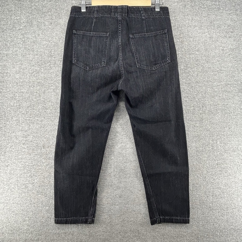 Vince Cropped Jeans Women Size 25 Black Denim 100% Cotton Casual Made USA - Picture 2 of 9